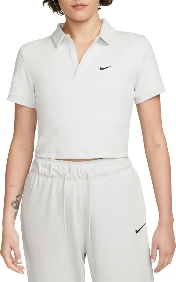 Essentials Stretch Crop Polo | Nordstrom