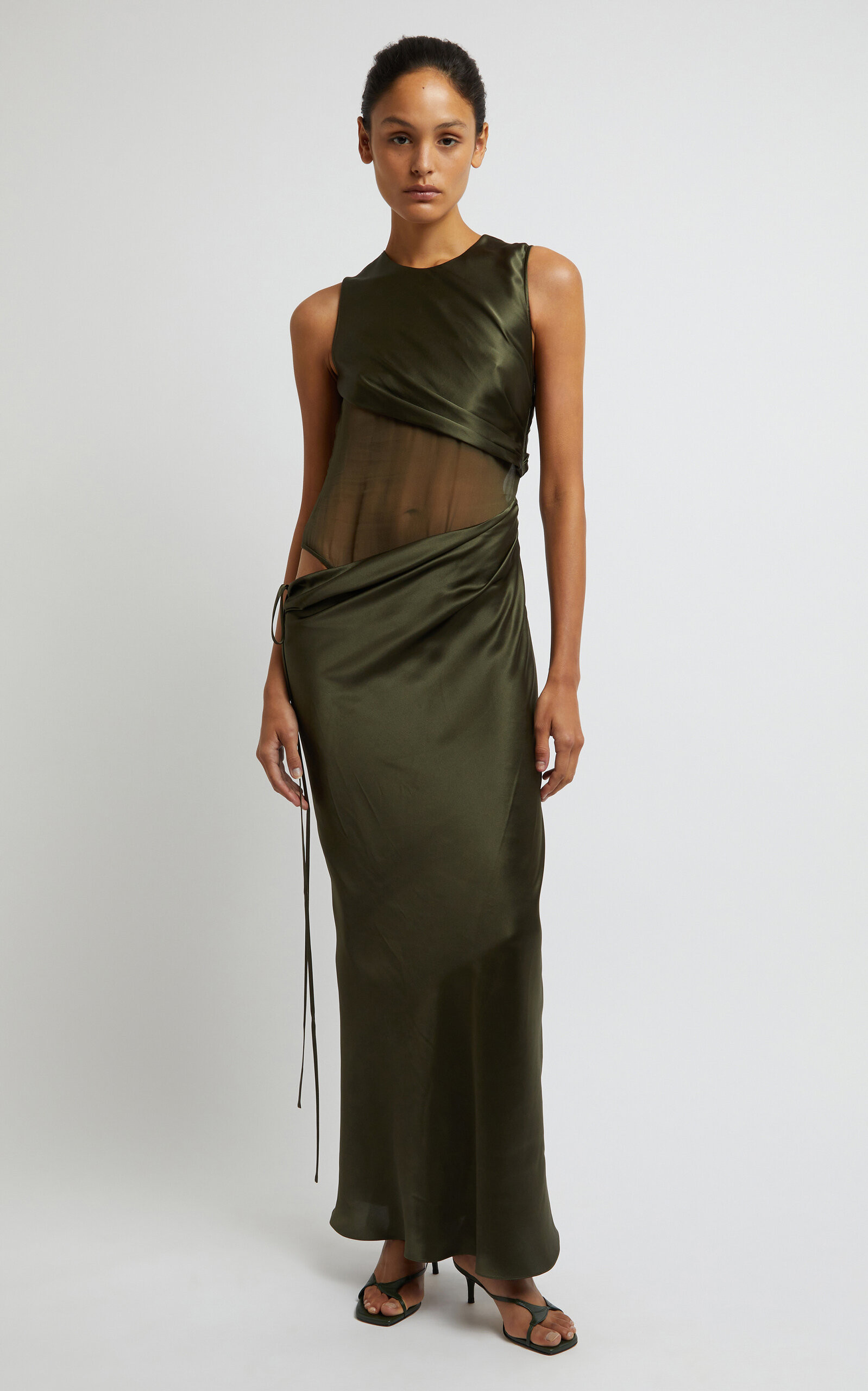 Verdant Falls Silk Maxi Dress | Moda Operandi (Global)