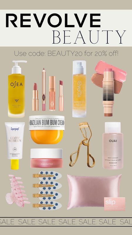Revolve beauty sale! Don't miss a chance to snag some great products at 20% off with code BEAUTY20! 

#LTKbeauty #LTKFind #LTKSeasonal