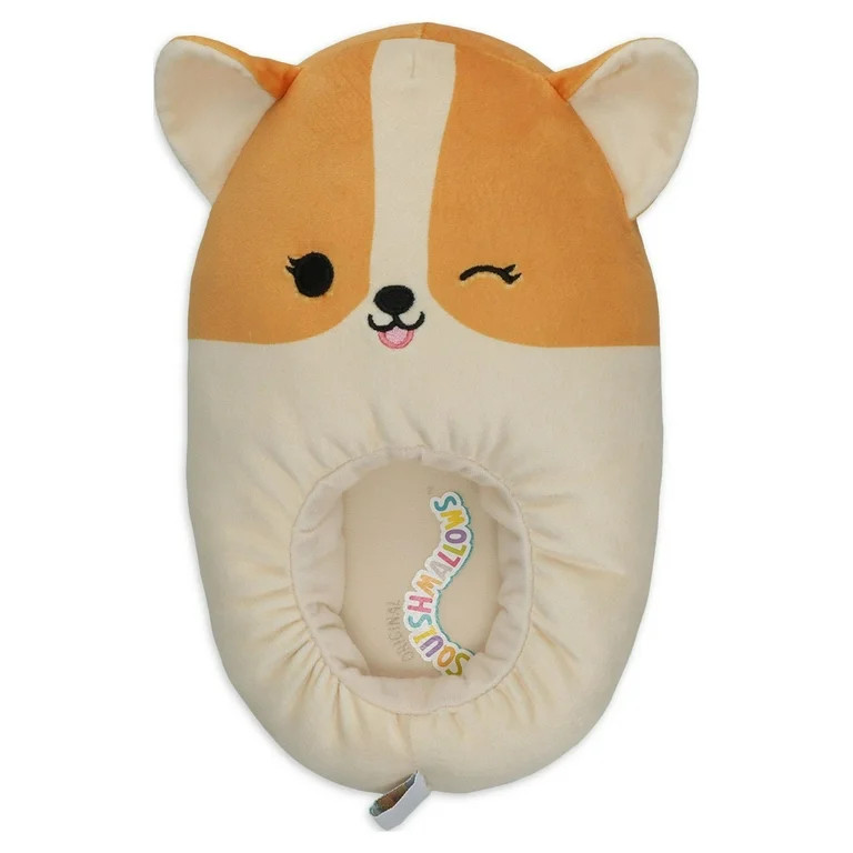 Squishmallows Women’s Corgi Slippers, Sizes 5/6-11/12 - Walmart.com | Walmart (US)