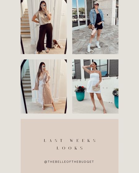 Last weeks looks, spring outfit, Easter dress, white dress 