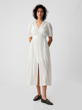 Eyelet Maxi Dress | Gap (US)