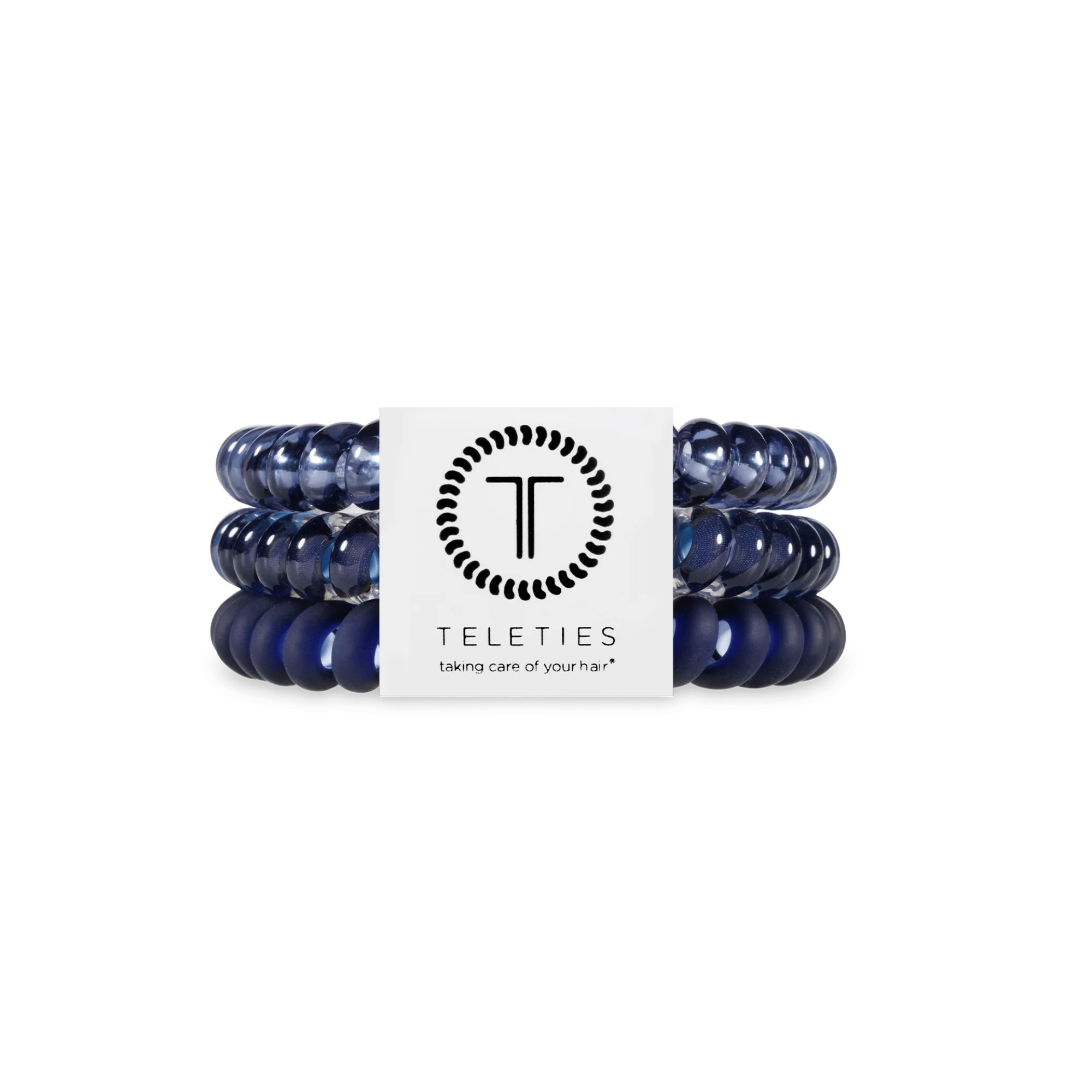 Nightfall Navy Small Hair Ties | TELETIES