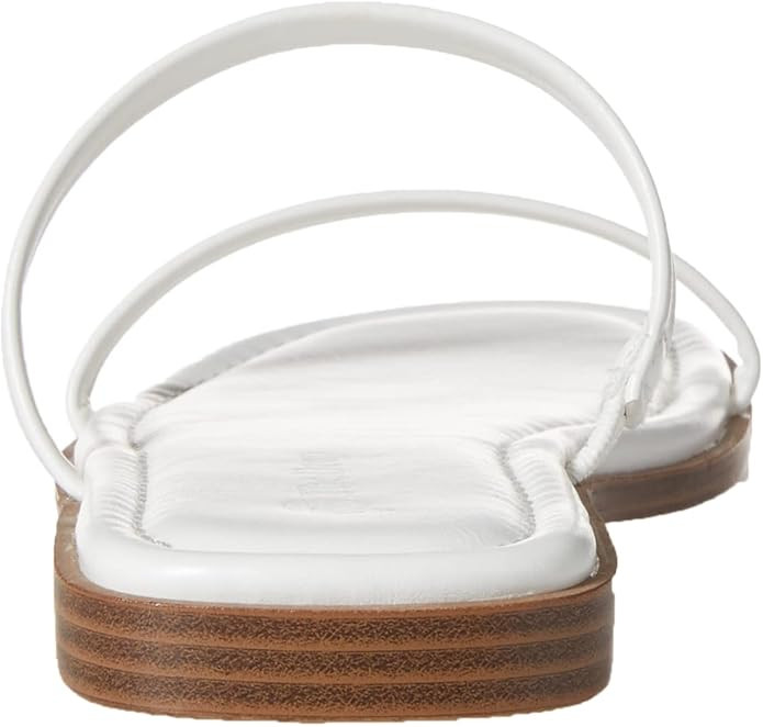 The Drop Women's Paris Square Toe Two Strap Flat Sandal | Amazon (CA)