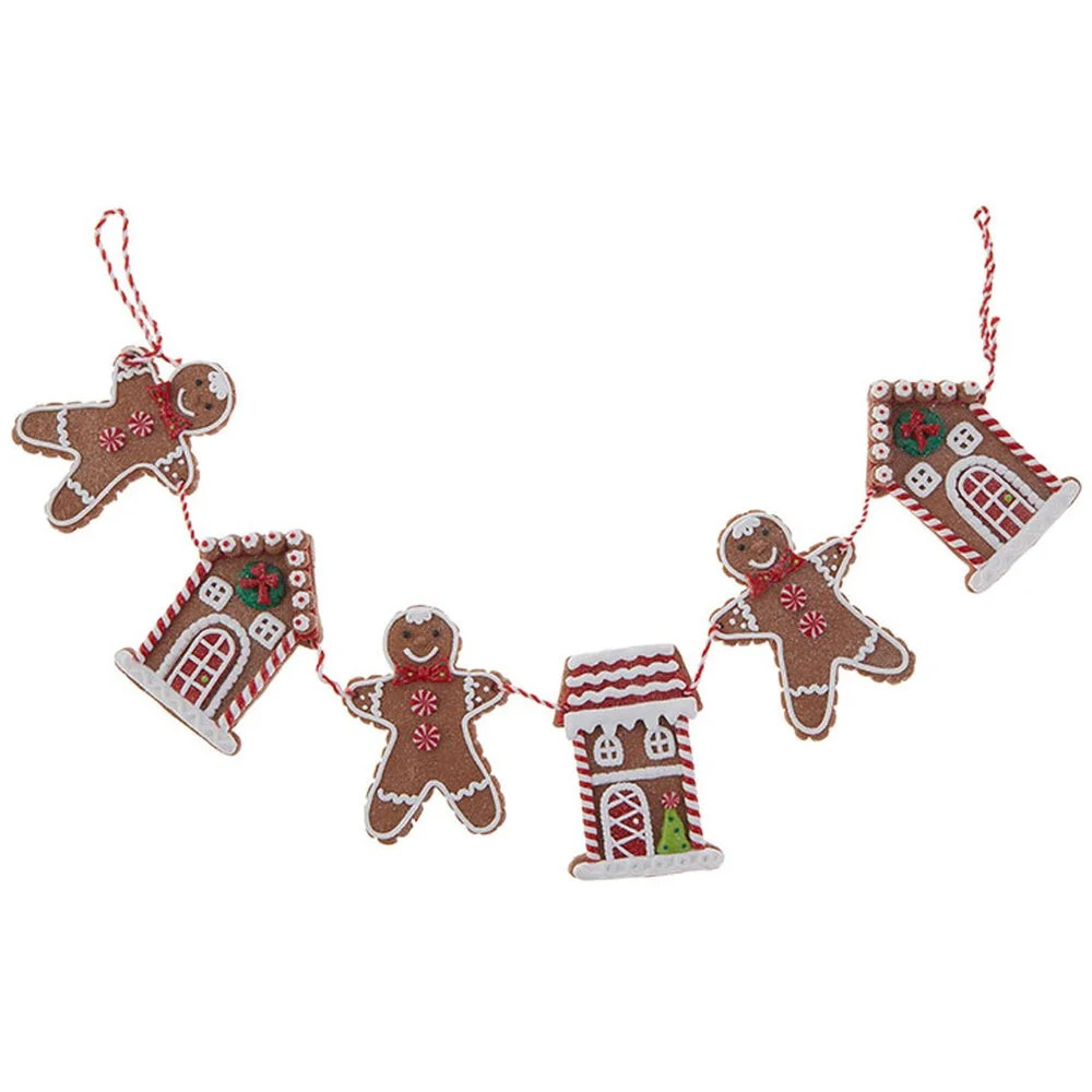 30 Inch Gingerbread Garland | Walmart (US)