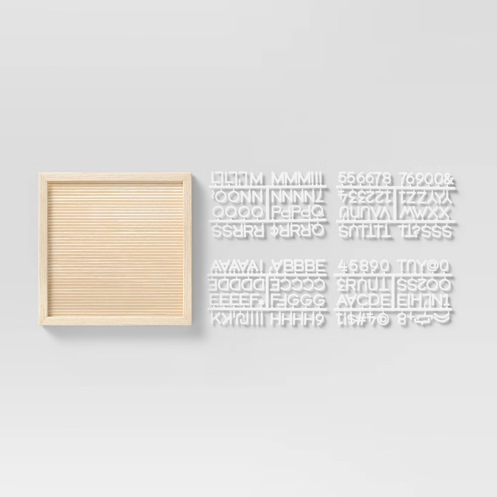12" x 12" Letter Board with Letters - Room Essentials™ | Target