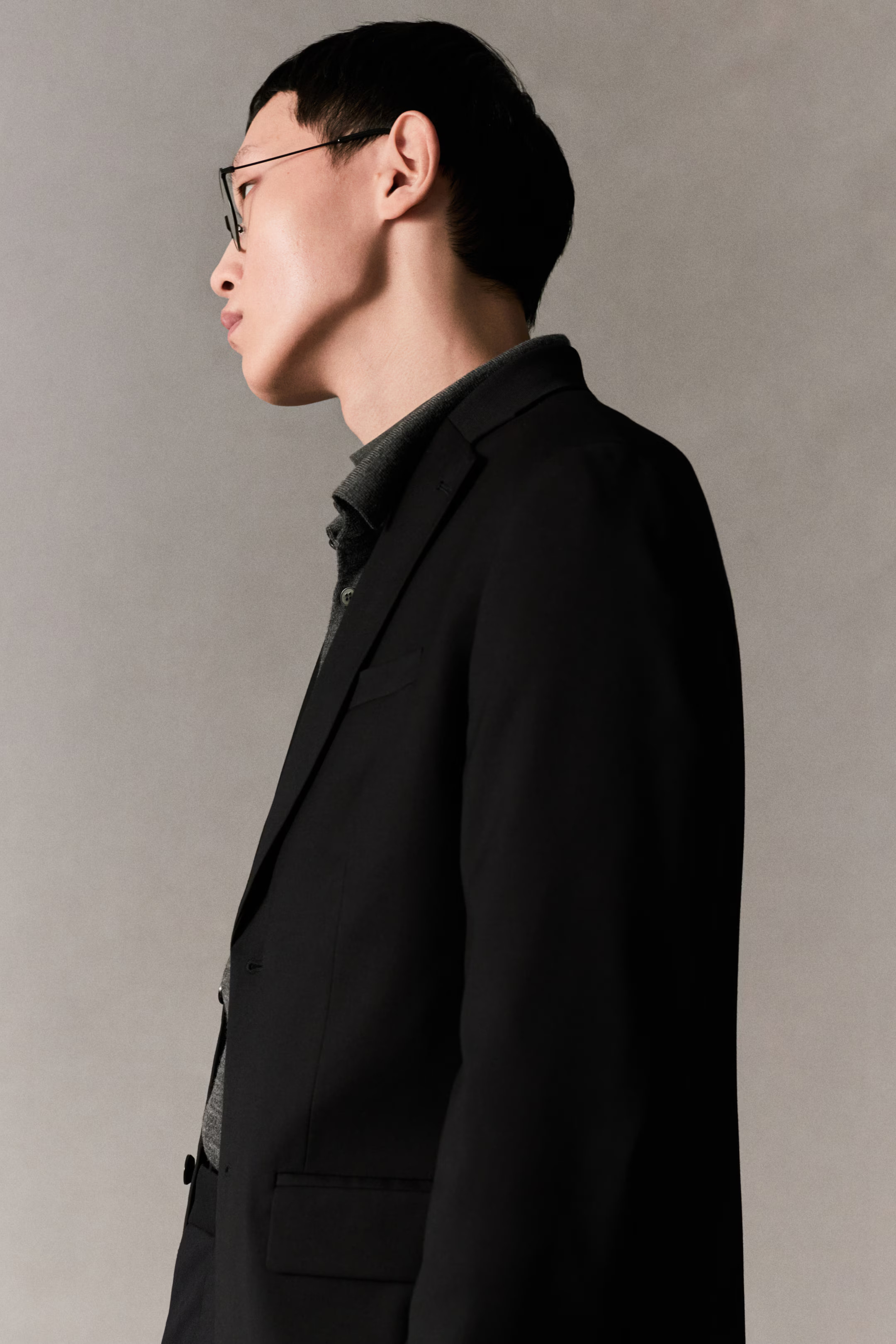 Regular-Fit Single-Breasted Jacket | H&M (US + CA)