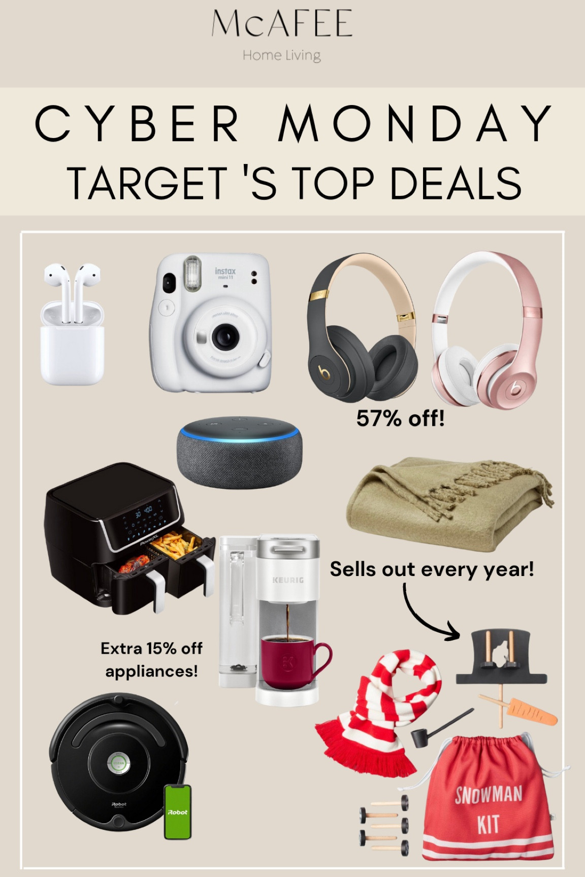 Cyber Monday deals, cyber Monday, Target cyber Monday, Christmas gift, stocking stuffer 

#LTKCyberweek #LTKGiftGuide #LTKhome