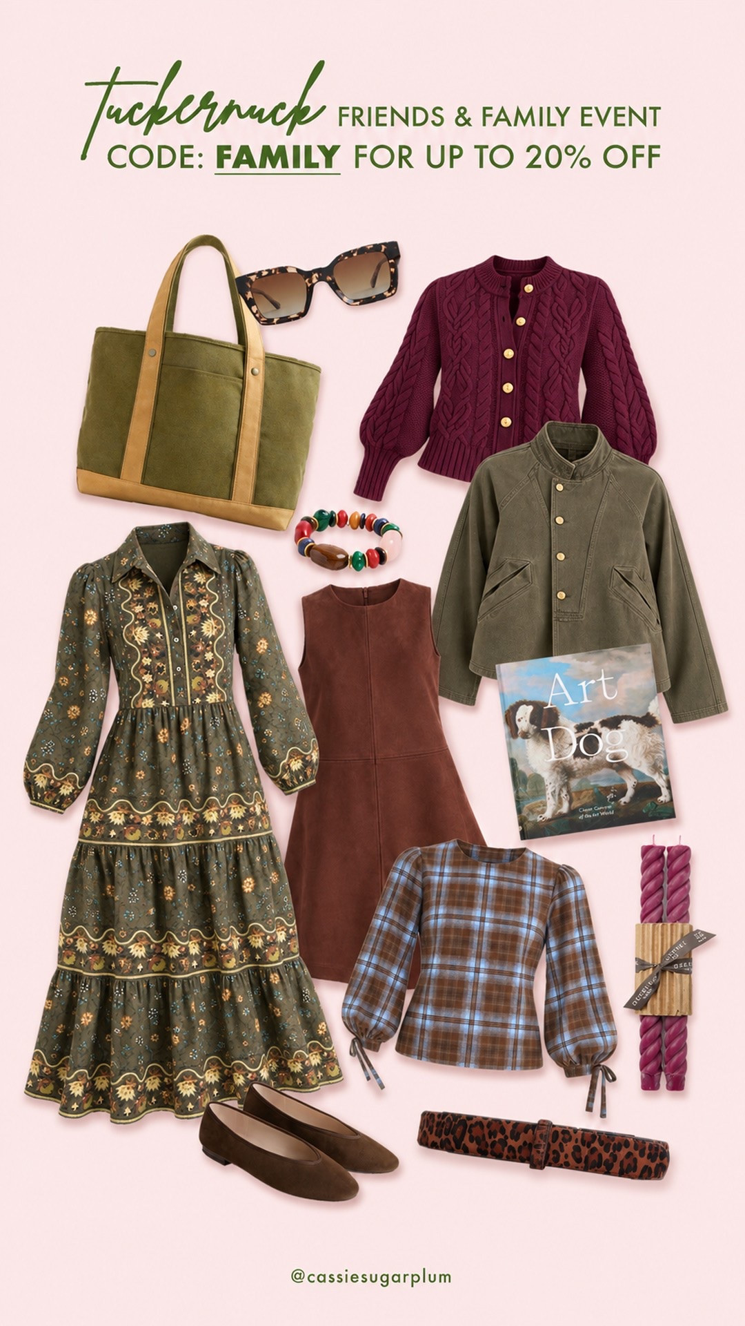 The Tuckernuck Friends & Family Sale is here! Use code: FAMILY to save 20% on orders of $250+, 25% on $500+, and $30% on $1000+!

#LTKSaleAlert #LTKOver40 #LTKootd
