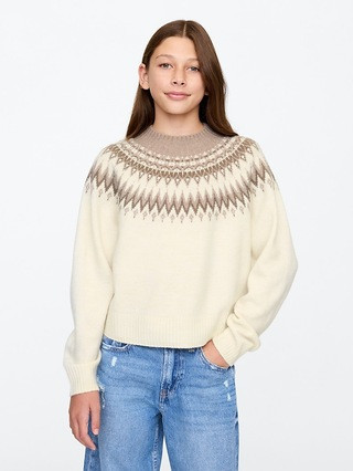Kids Fair Isle Sweater | Gap (US)