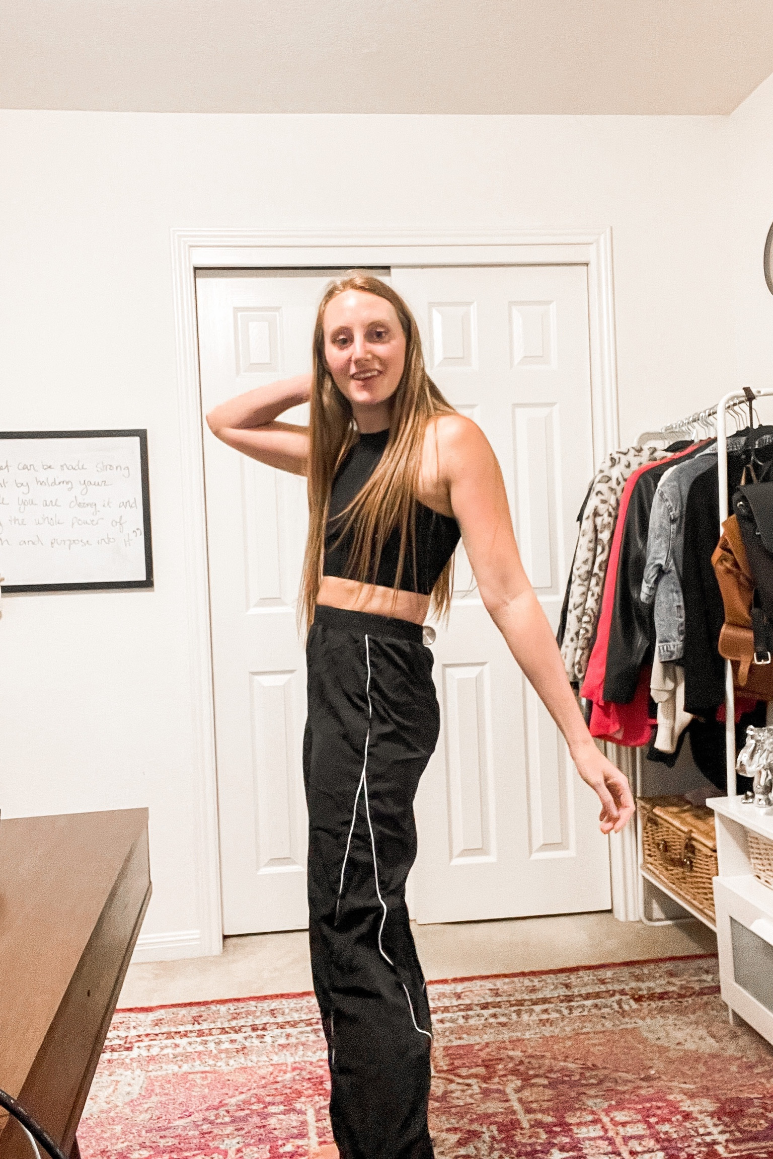 Not only are they so light weight, they also get you lots of compliments when you’re out! 

Sizing Reference: 5ft 6in 123 lbs wearing a size small in these Black Jogger Pants  Link: https://amzn.to/3mO16mI 

This item and more can be found at the link in my bio, follow for more amazon finds!   


#austinblogger #austinfashionblogger #austininfluencer #taystyled #amazonfashion #amazoninfluencerprogam #amazonwomens #amazonfashionforher #amazonfinds #amazonfinds #ltkunder50 #founditonamazon #UGCCreator #usacreator
#joggerpants #athleisure #trackpants

Summer outfits 2023, amazon blogger, best amazon influencers, amazon fashion, amazon style, best amazon finds, amazon prime day deals, best of amazon, found it on amazon, amazon outfit ideas, viral amazon products, casual athletic outfits, work out outfits, work out aesthetic women, grunge work out outfit, track pants women, black wide leg pants outfit casual, summer pants outfit, black work out pants

#LTKfit #LTKFind #LTKunder50