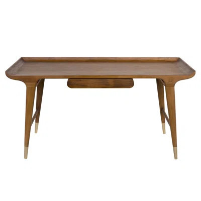 Mandrake Solid Wood Writing Desk | Perigold