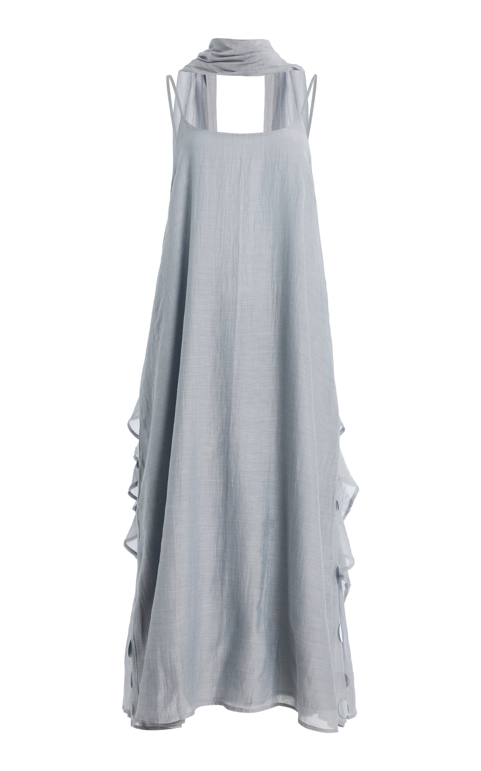 Exclusive La Isla Sequined Cotton-Silk Chanderi Dress | Moda Operandi (Global)