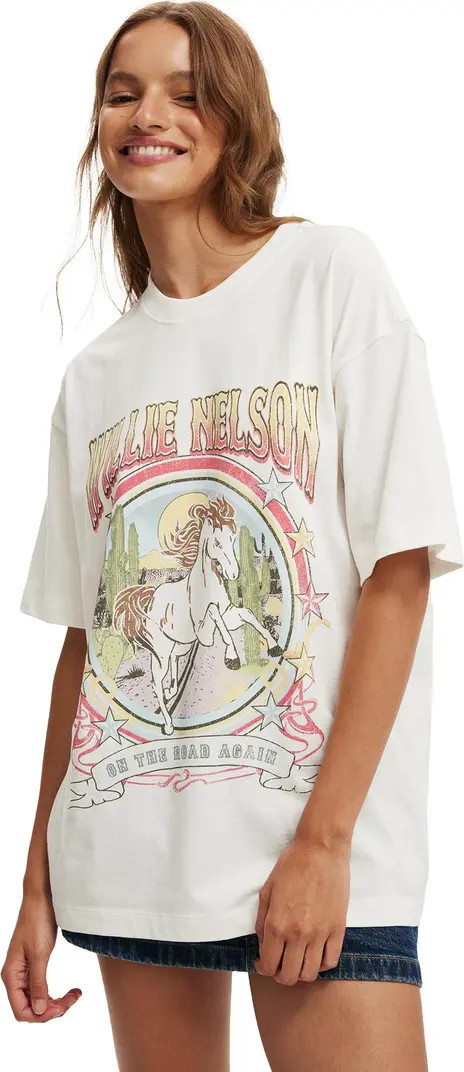 Women's The Lcn Music Boxy Graphic Tee | Nordstrom