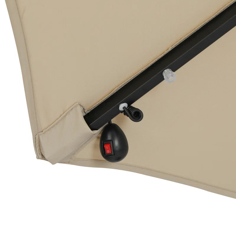 Griego 120'' Lighted Cantilever Umbrella | Wayfair North America