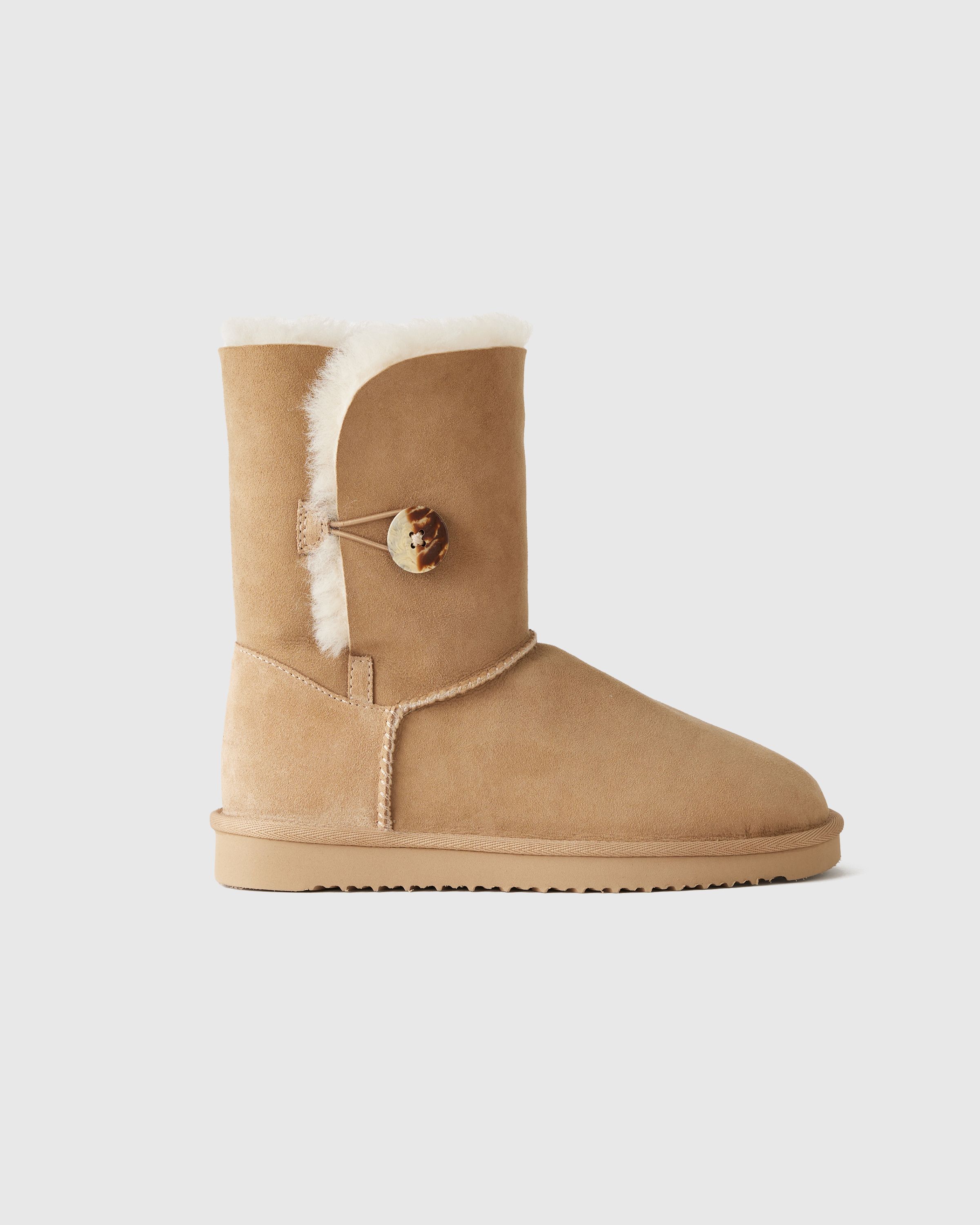 Australian Shearling Button Boot | Quince