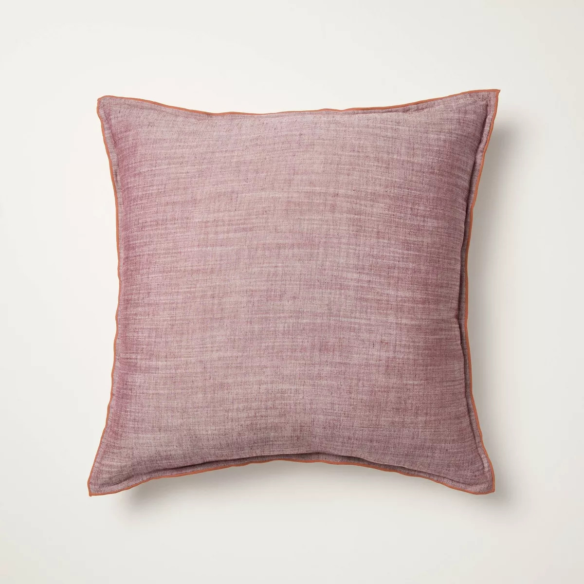 26"x26" Euro Square Throw Pillow Burgundy - Hearth & Hand\u2122 with Magnolia | Target