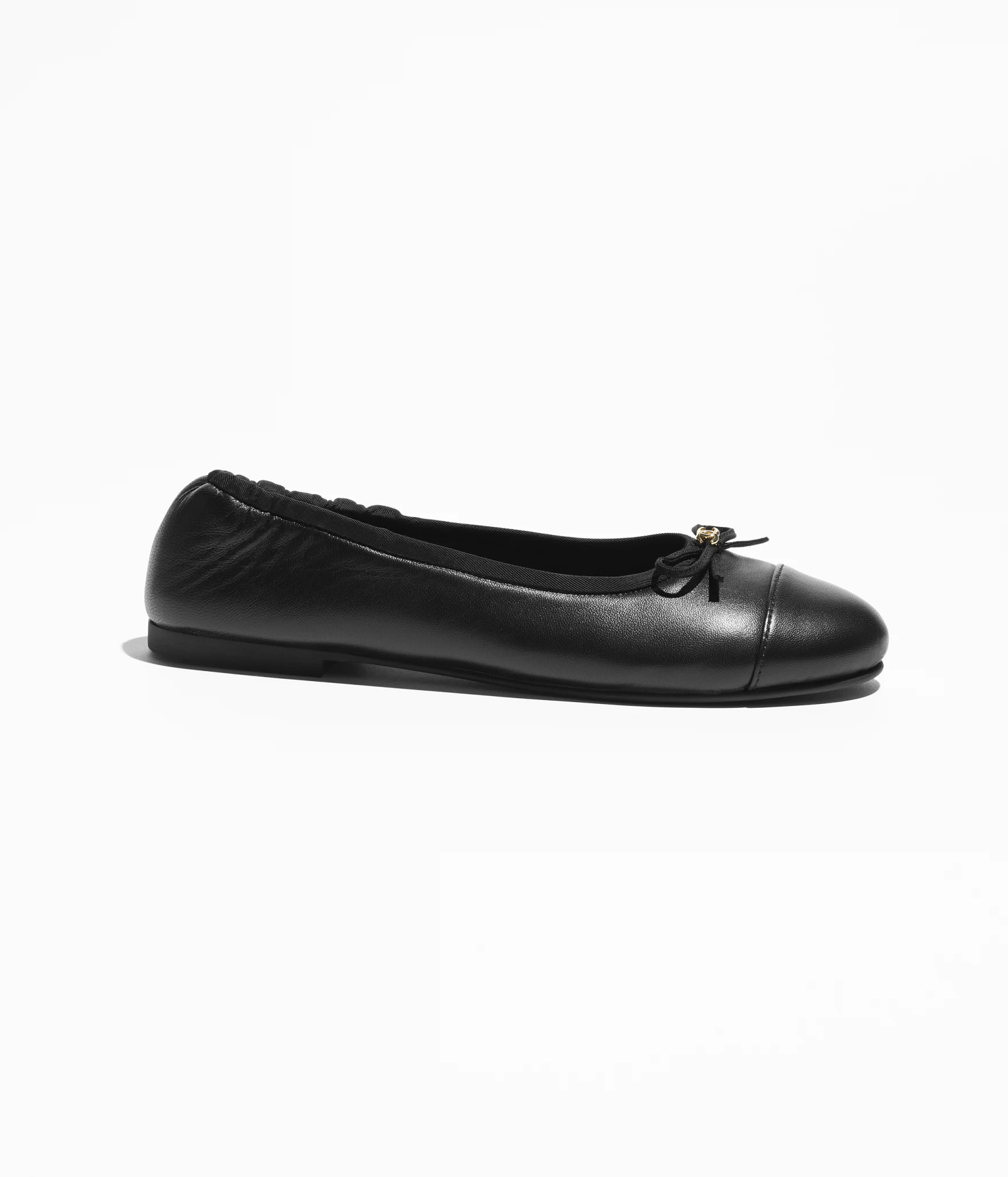 Ballet flats - Lambskin, black — Fashion | CHANEL | Chanel, Inc. (US)