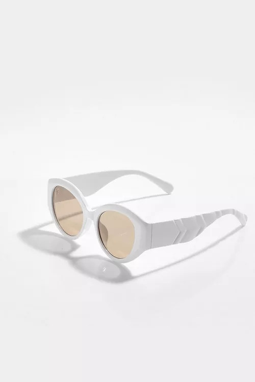 90s Retro Rounded Sunglasses | Boohoo.com (US & CA)