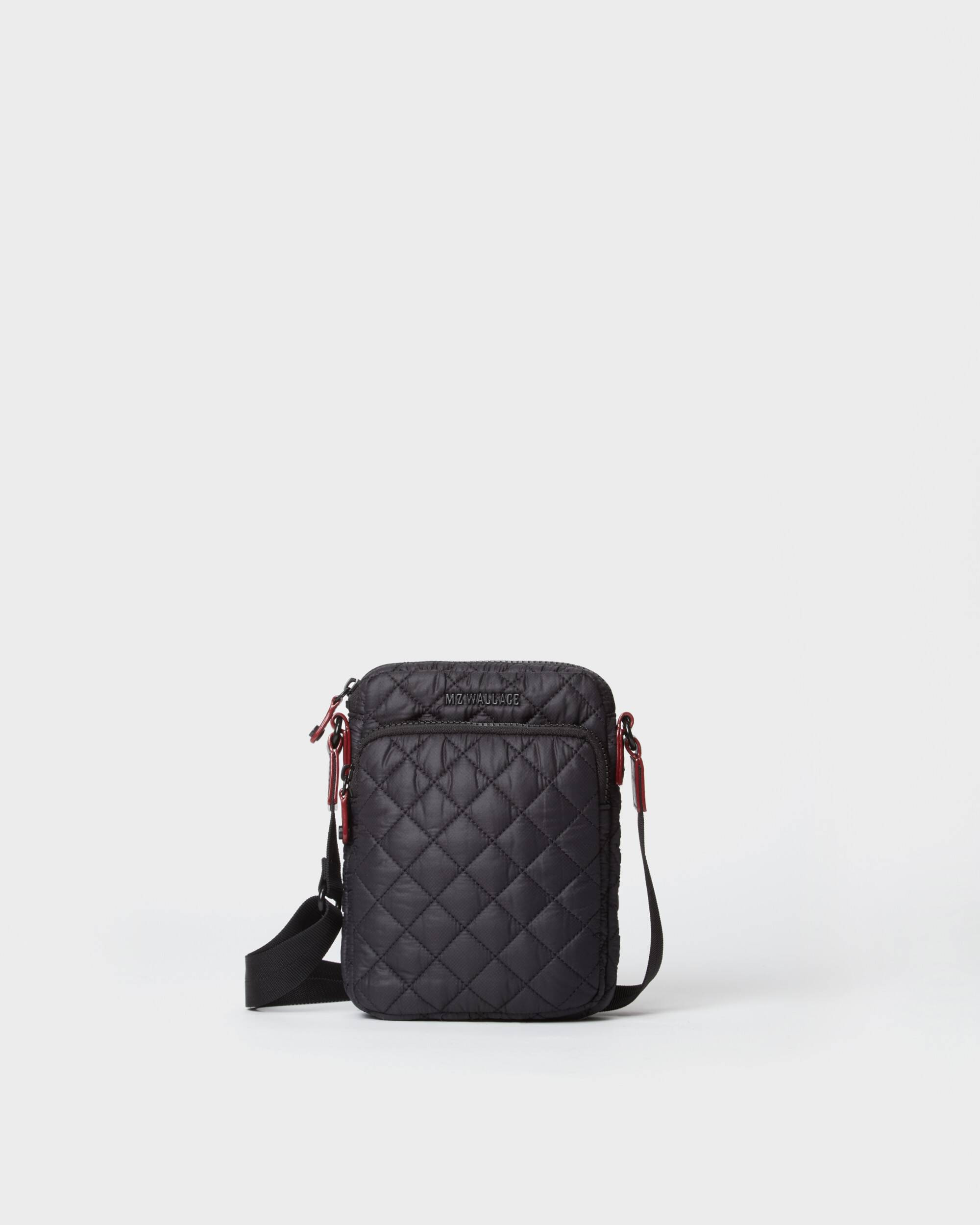 Black Rec Metro Crossbody | MZ Wallace