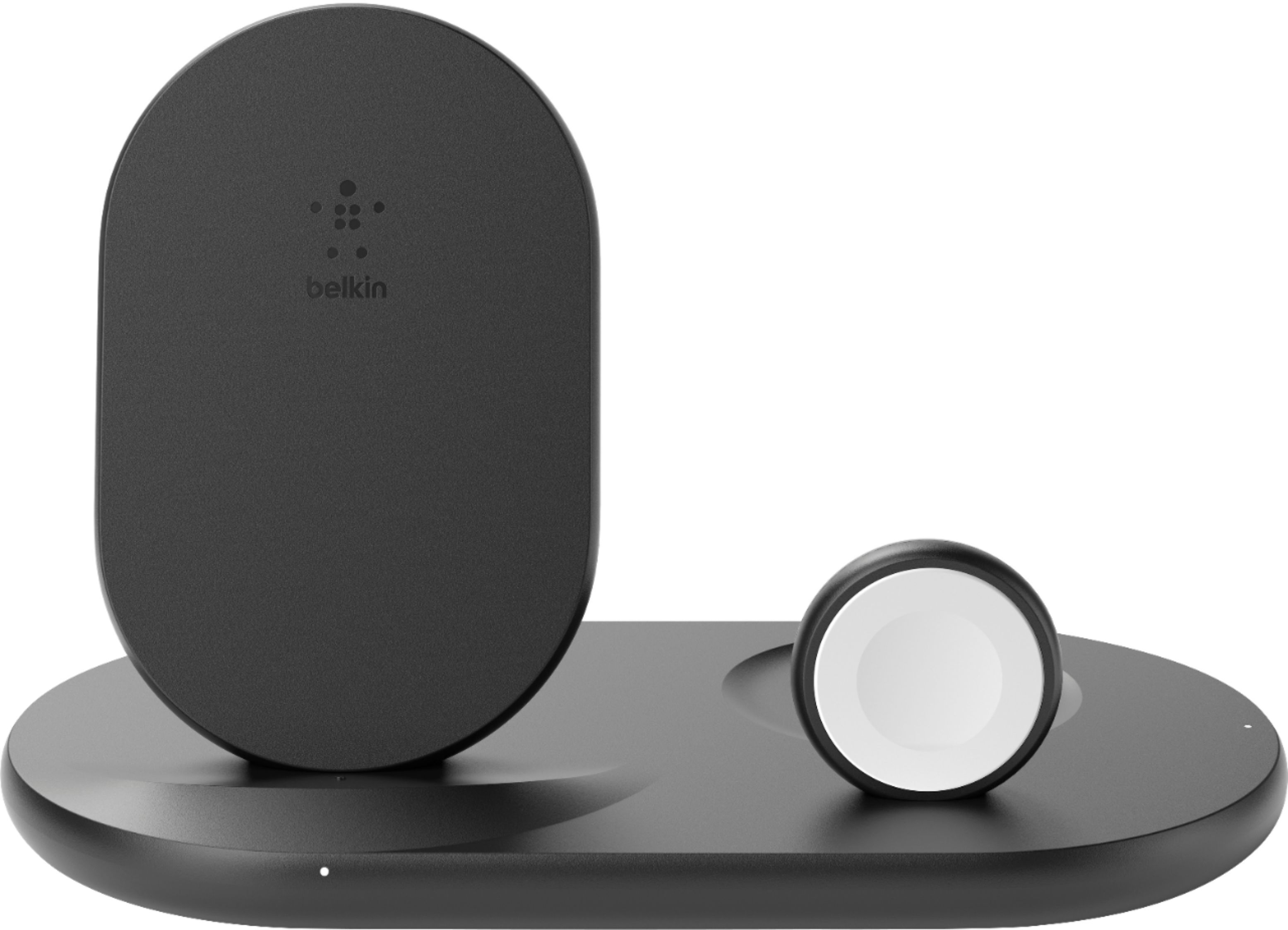 Belkin BOOST CHARGE™ 3-in-1 Wireless Charger For iPhone + Apple Watch + AirPods Black WIZ001TTB... | Best Buy U.S.