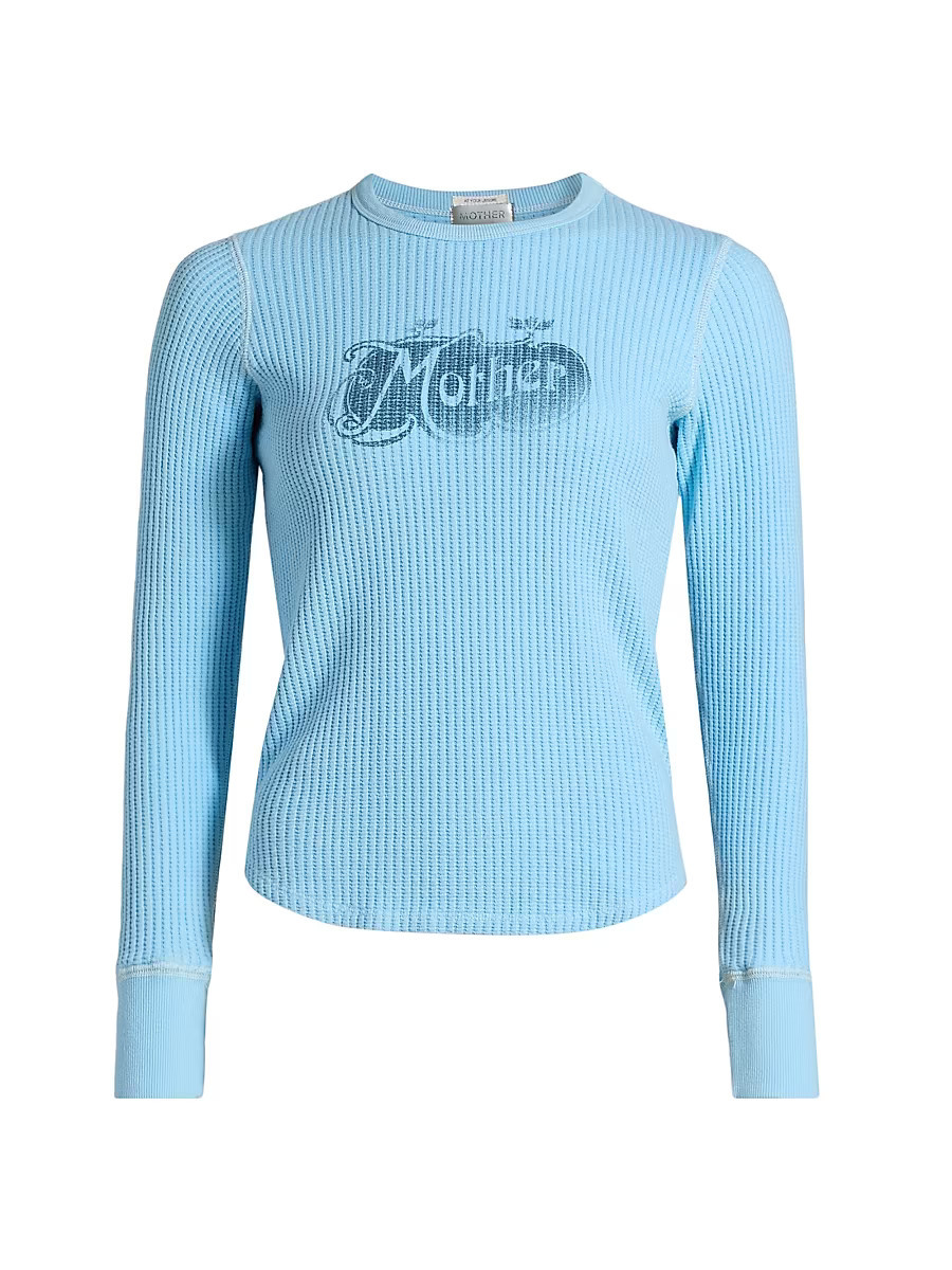 Women's Itty Bitty Goodie Goodie Thermal Long-Sleeve Shirt - Faded Mother - Size Small | Saks Fifth Avenue