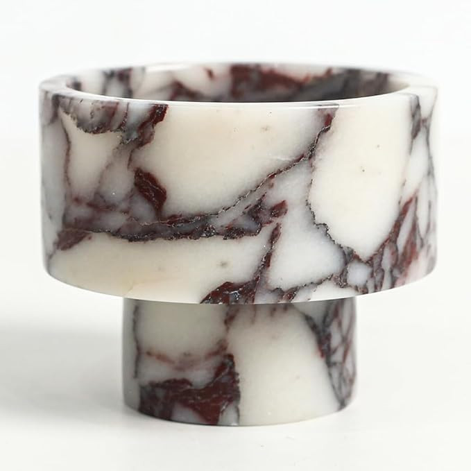 Modern Marble Tealight Holders, Luxurious Votive Candle Holders for Home Decor, Natural Stone Pil... | Amazon (US)