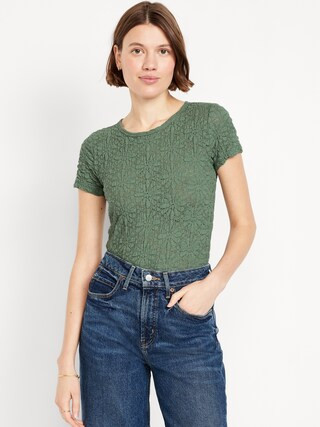 Lace Crew-Neck Top | Old Navy (US)