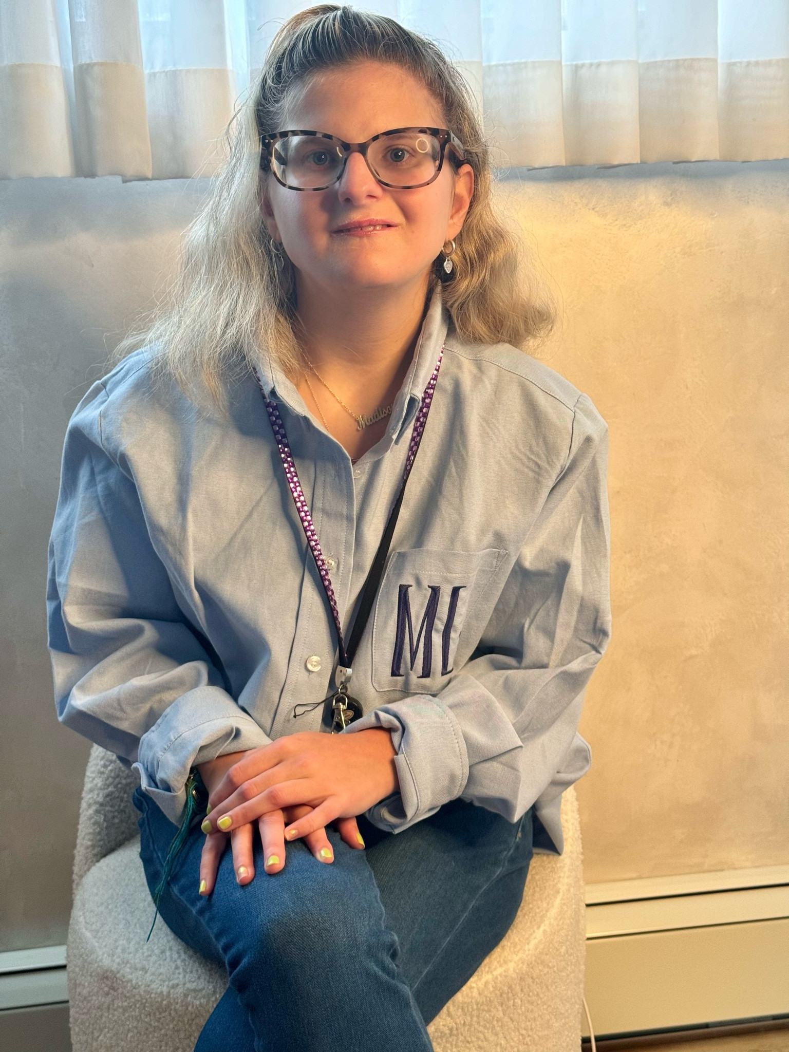 Madison looking so chic in her ML shirt!
👔 Use code Claire20💙

#LTKStyleTip