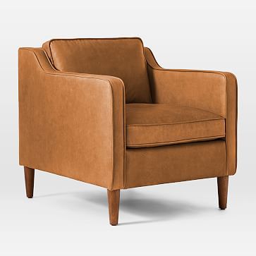 Hamilton Leather Chair | West Elm (US)
