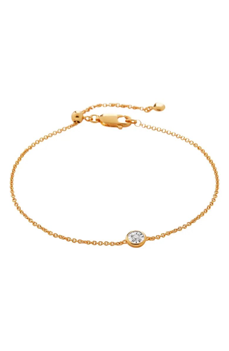 Monica Vinader Essential Diamond Bracelet | Nordstrom | Nordstrom