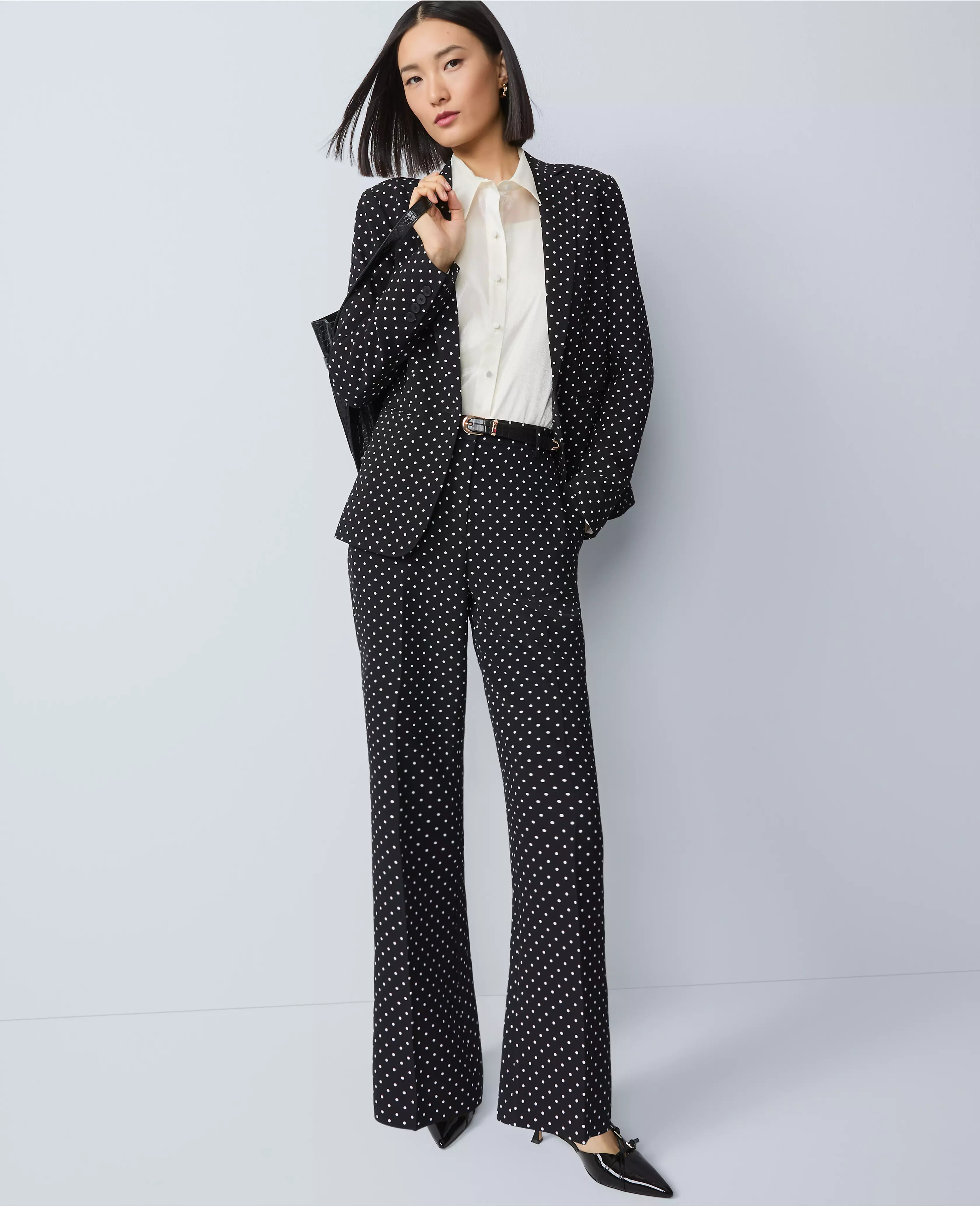The Dotted Jayne Trouser | Ann Taylor