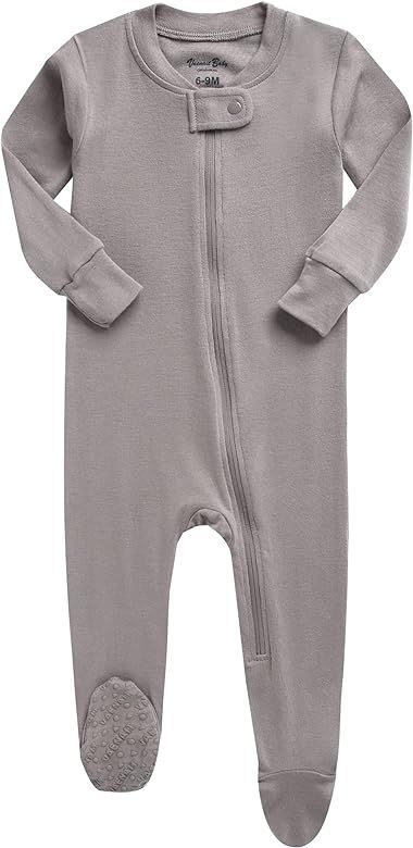 VAENAIT BABY Preemie Infant Boys Girls Footie Pajama Footed Onepiece Solid Modal Sleep and Play P... | Amazon (US)