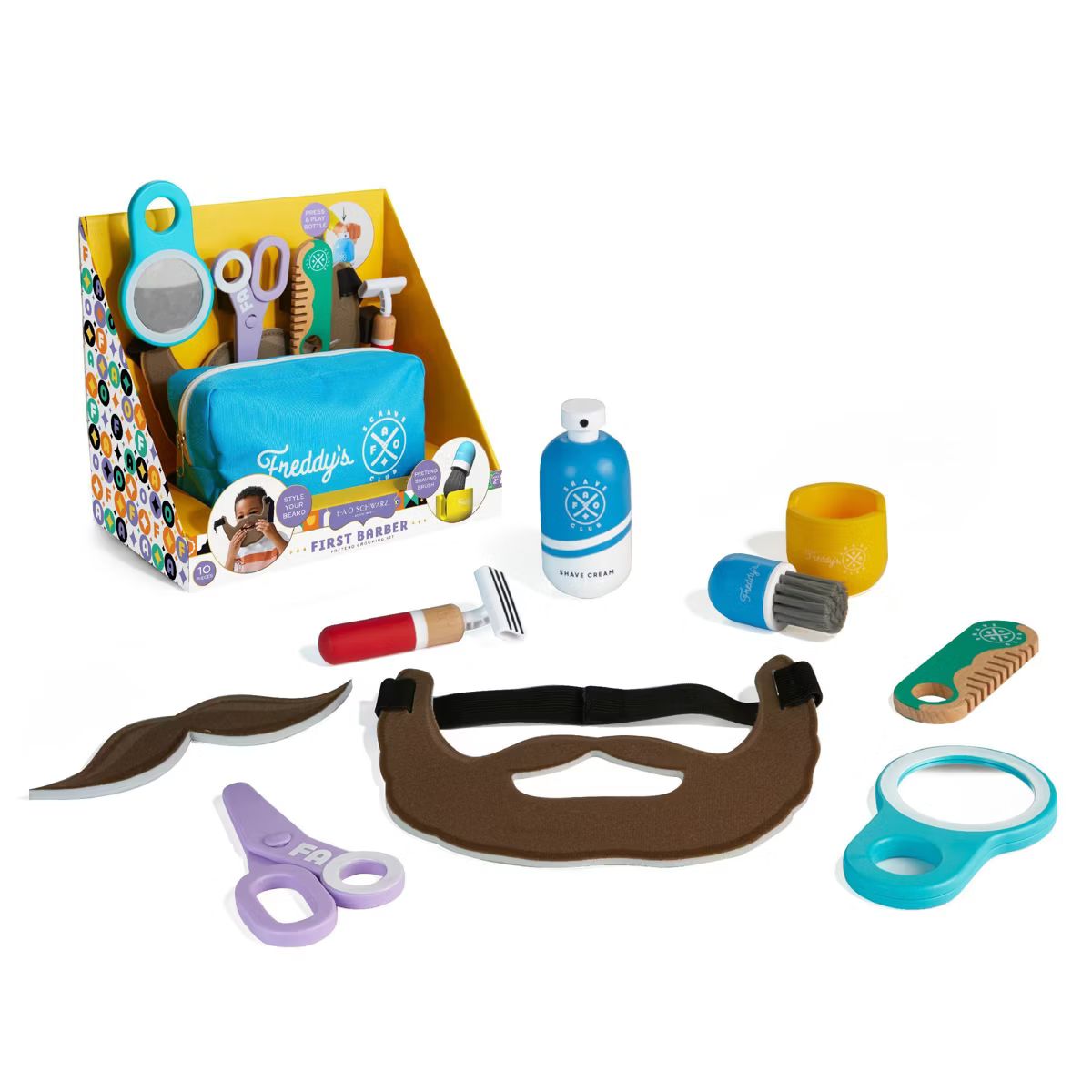 FAO Schwarz Toy Wood Grooming Kit | Target