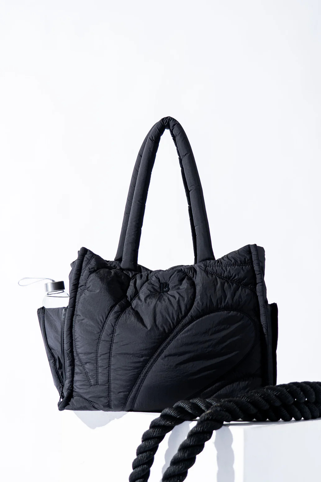 Pillow Tote - Onyx Black | Buffbunny
