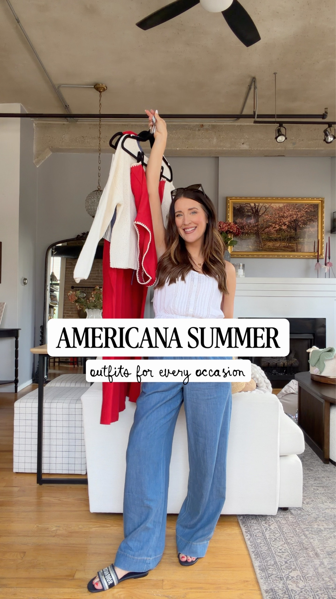 Americana summer outfits- all 20-40% off + an extra 15% off with code AFSUMMER. One piece swimsuit, red white and blue outfits, Memorial Day weekend sale 

#LTKootd #LTKSaleAlert