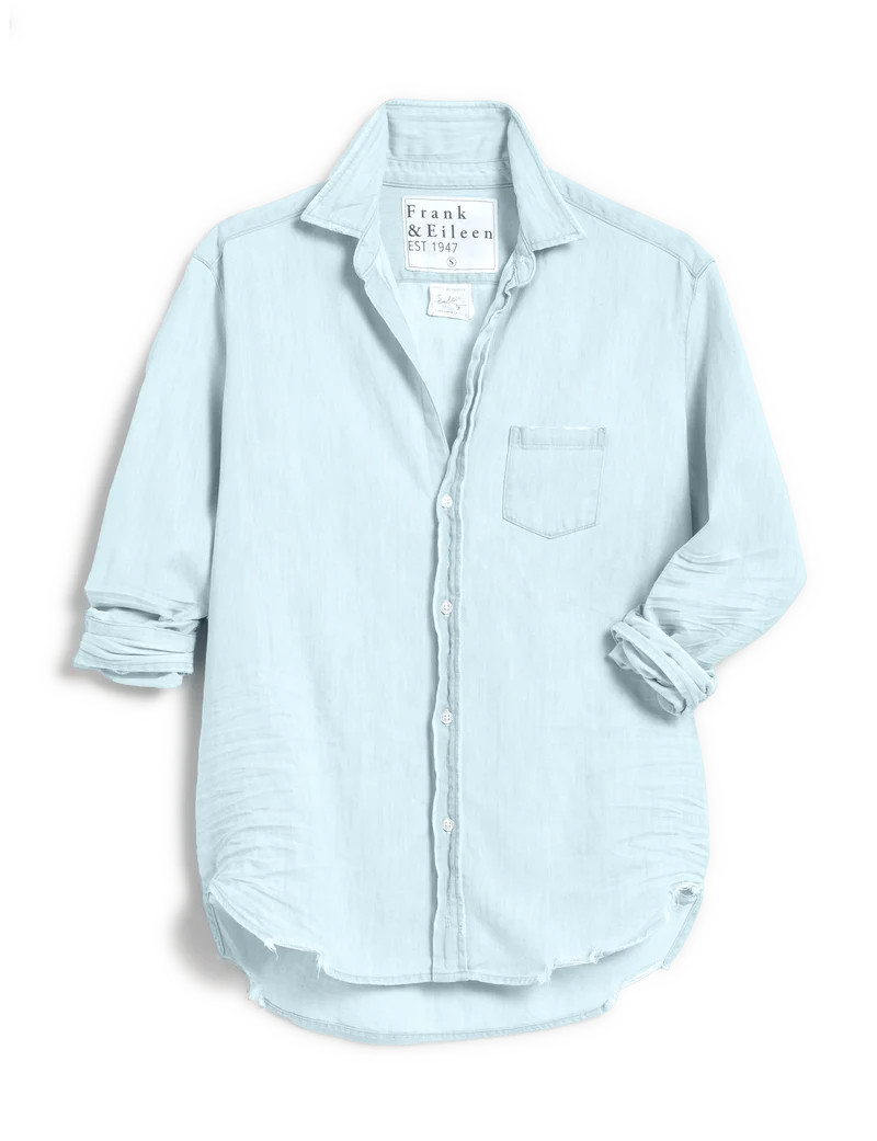 EILEEN Classic Blue Tattered Wash, Famous Denim | Frank & Eileen
