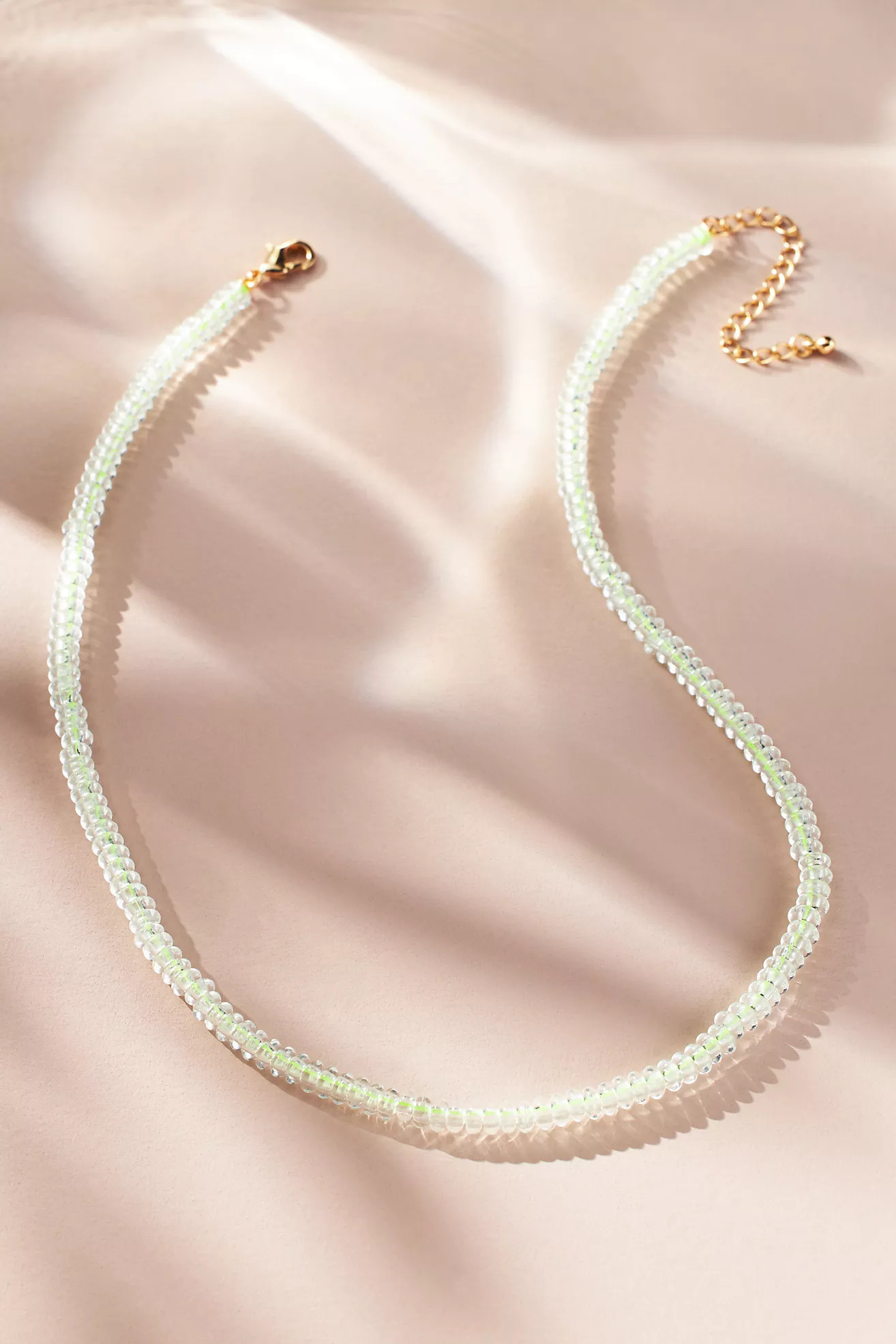 Resin Beaded Necklace | Anthropologie (US)