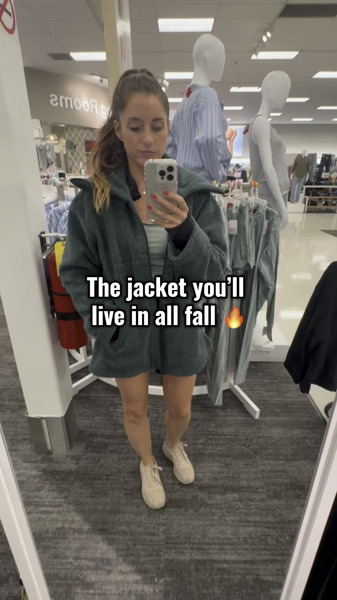 The coziest sherpa jacket for fall! 

#LTKSeasonal #LTKFindsUnder50 #LTKActive