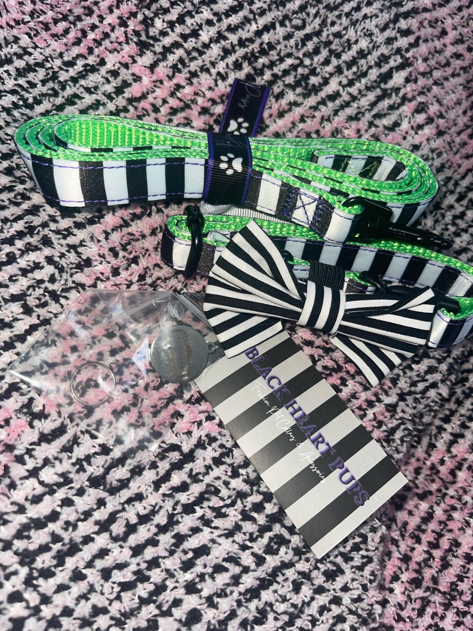 Perf for any beetlejuice or spooky season loving pup🥹🖤💚

#LTKfindsunder50 #LTKsalealert #LTKfamily