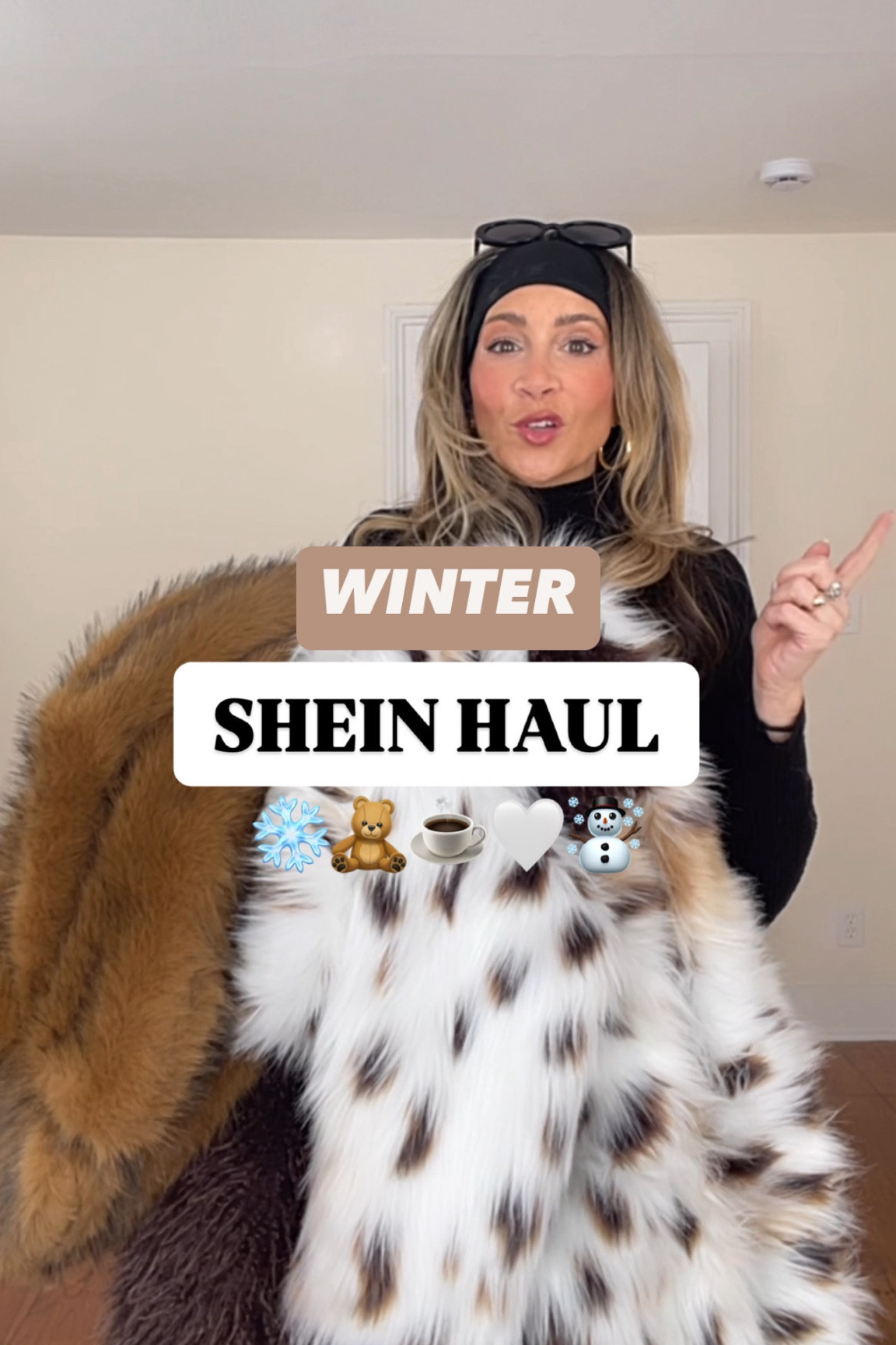 Winter SHEIN haul, statement coats, 