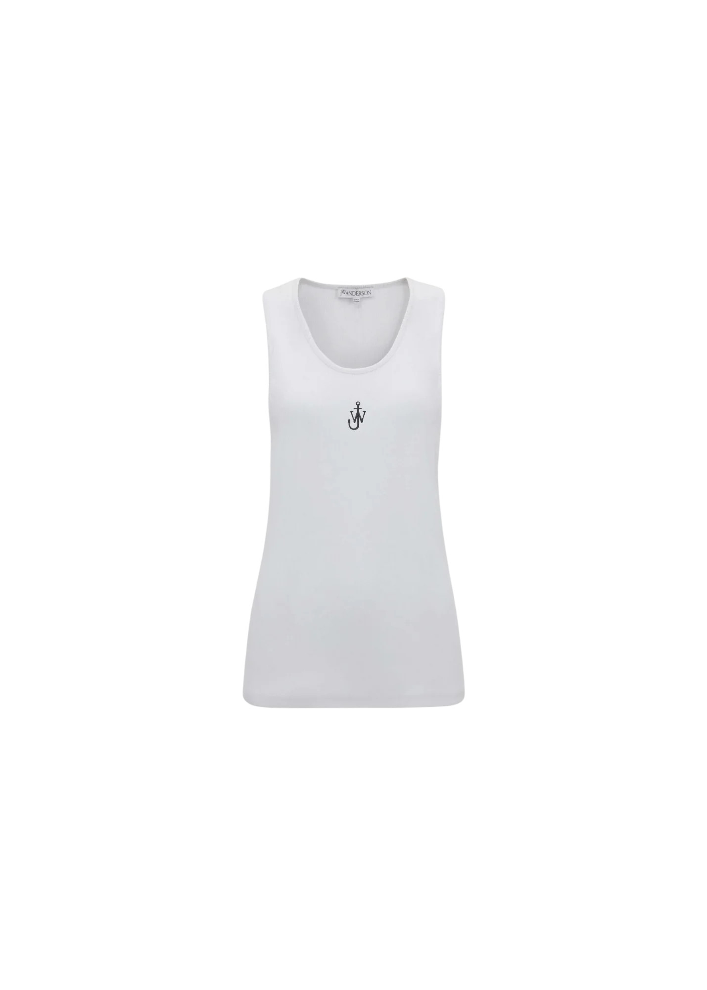 Anchor Embroidery Tank Top | MODISTE