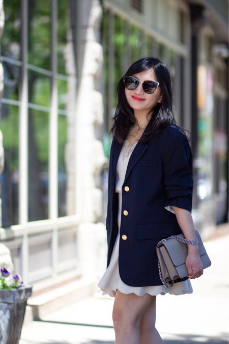 A work staple: the oversized navy blazer; I’ve linked up 16 options at different price points here. (The jacket that I’m wearing here is from a past season and is no longer available.)

#LTKWorkwear #LTKSeasonal #LTKStyleTip