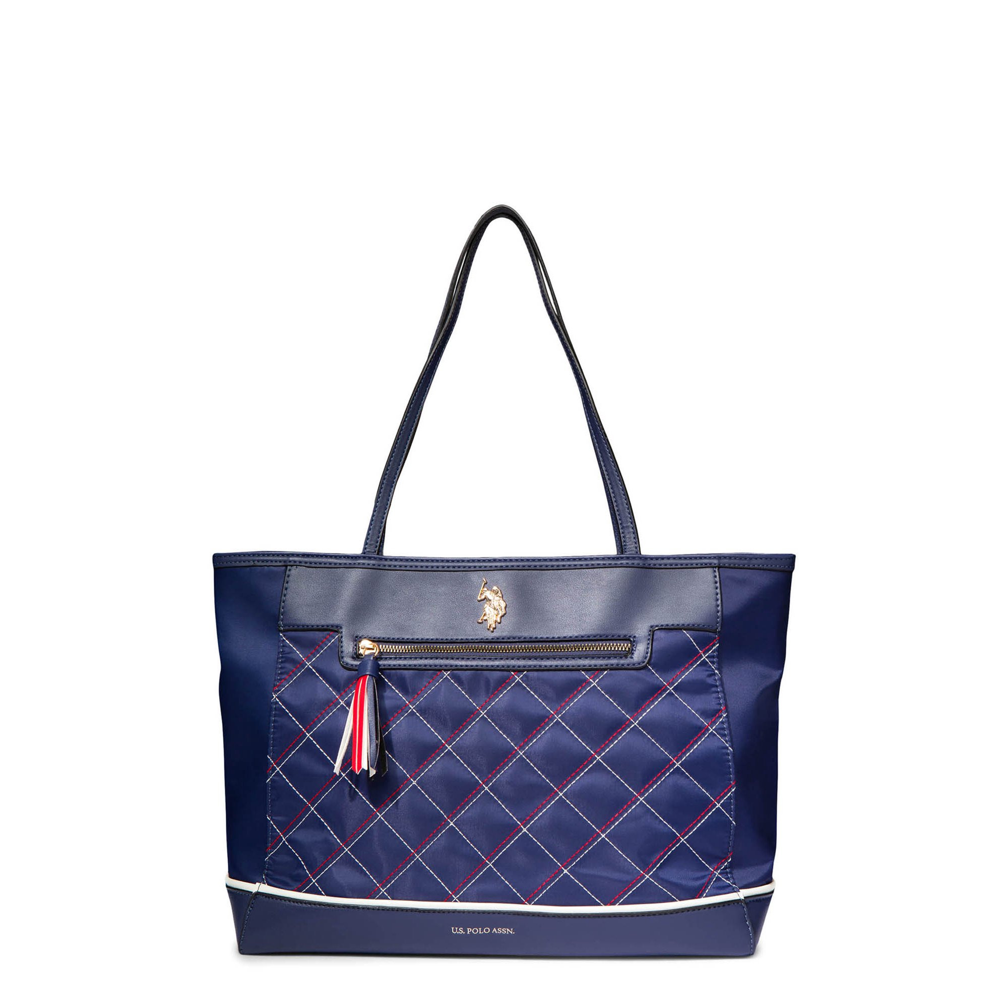 U.S. Polo Assn. Women's Signature Nylon Tote | Walmart (US)