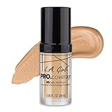L.A. Girl Pro Coverage Liquid Foundation, Fair, 0.95 Fl Oz | Amazon (US)