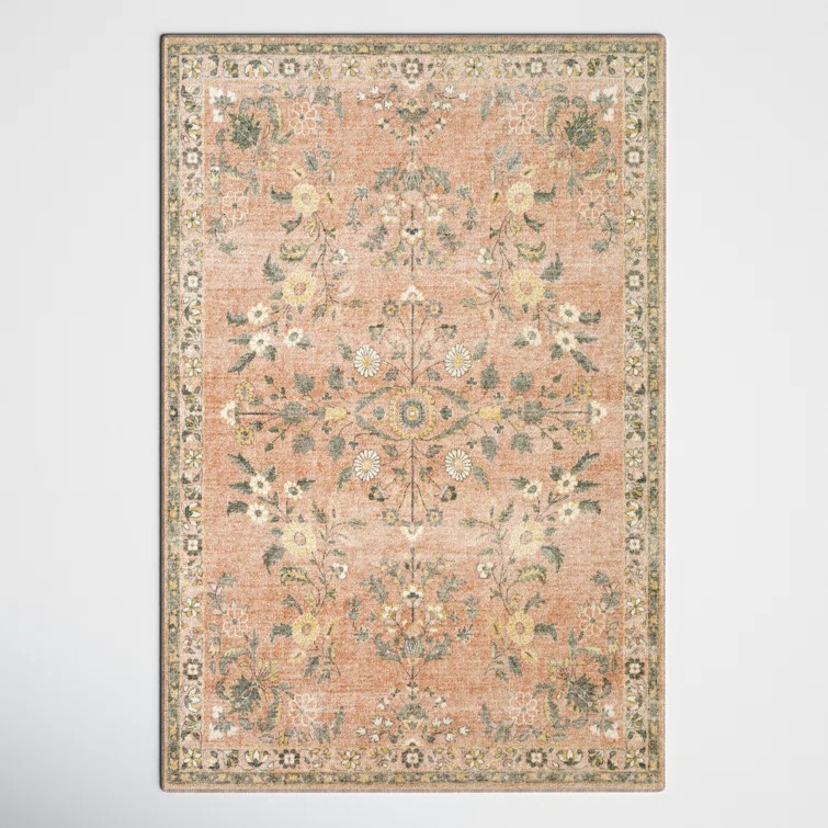 Berger Pink Rug | Birch Lane