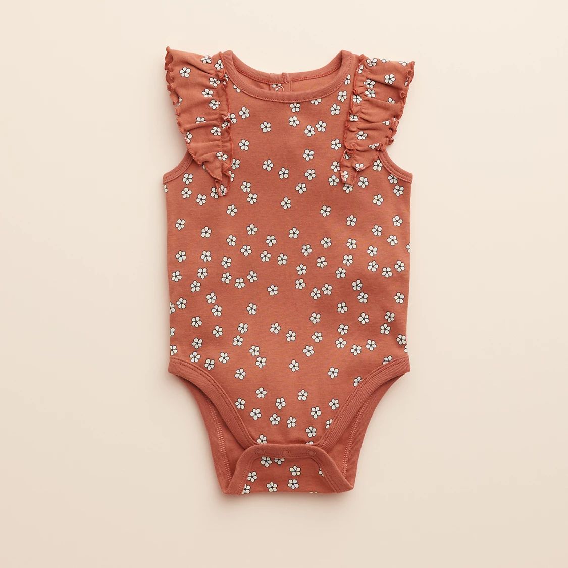 Baby Girl Little Co. by Lauren Conrad Organic Ruffle Bodysuit | Kohl's