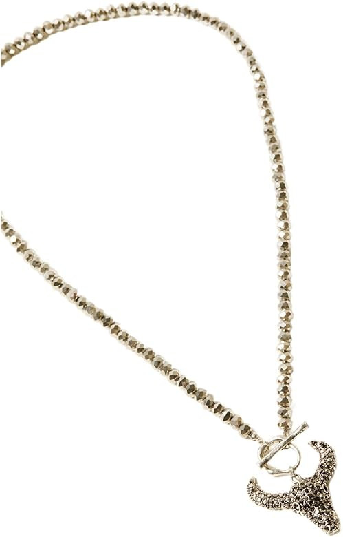 Shyanne Women's Rodeo Luxe Necklace - SAHO24N6-SLVR One Size | Amazon (US)