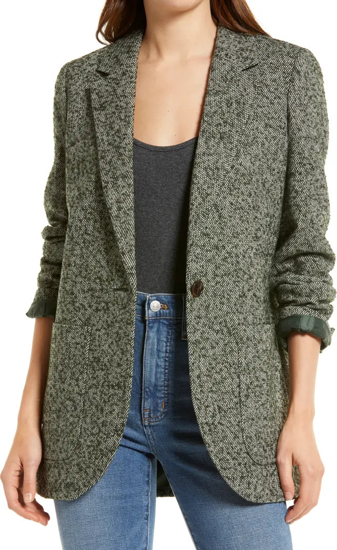 Madewell Larsen Wool Blend Bouclé Blazer | Nordstrom | Nordstrom