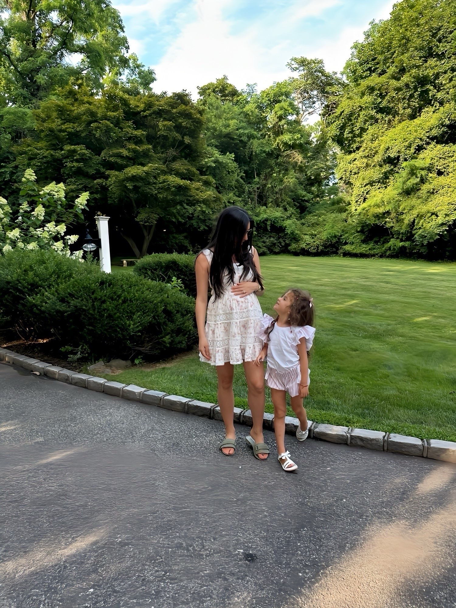 Floral summer dress. Perfect with a bump 

#LTKBaby #LTKBump #LTKPetite